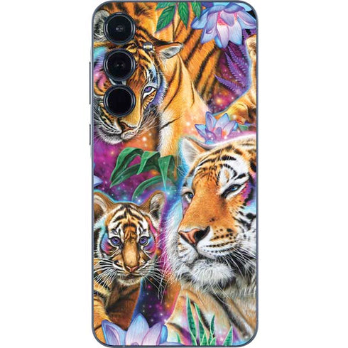 Daydream Galaxy Tigers by Sheena Pike Galaxy A55 5G Skin