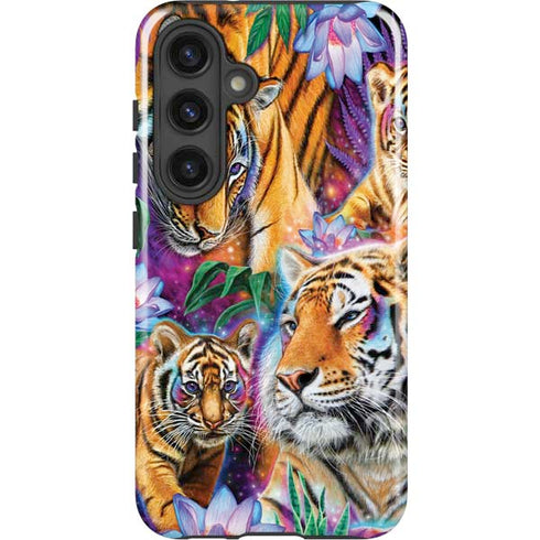 Daydream Galaxy Tigers by Sheena Pike Galaxy S25 Impact Case