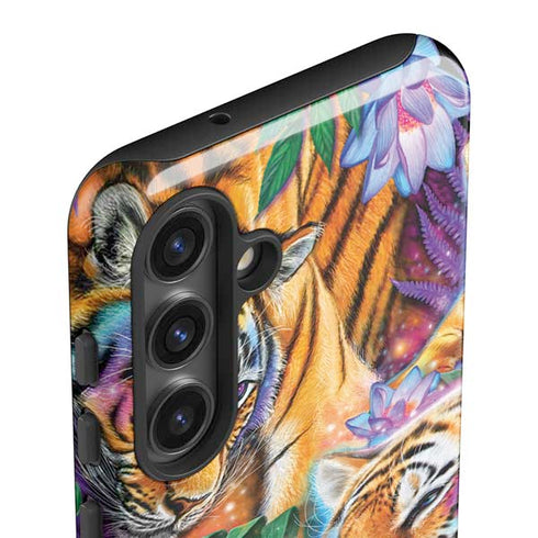 Daydream Galaxy Tigers by Sheena Pike Galaxy S25 Impact Case