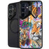 Daydream Galaxy Tigers by Sheena Pike Galaxy S25 Kickstand Case