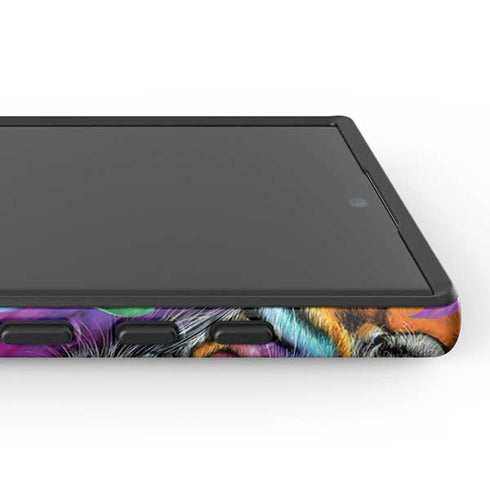 Daydream Galaxy Tigers by Sheena Pike Galaxy S25 Ultra Impact Case