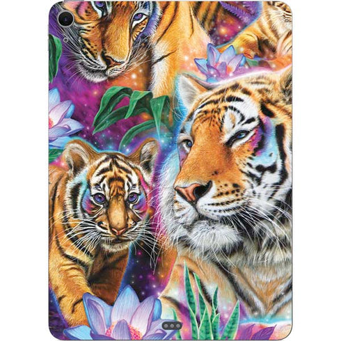 Daydream Galaxy Tigers by Sheena Pike Apple iPad Air Skin