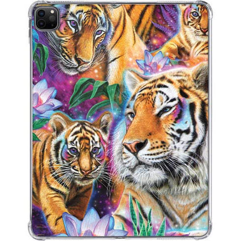 Daydream Galaxy Tigers by Sheena Pike iPad Pro 11in (2024) Clear Case