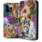 Daydream Galaxy Tigers by Sheena Pike iPhone 14 Pro Max Folio Case