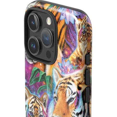 Daydream Galaxy Tigers by Sheena Pike iPhone 16 Pro Max Impact Case