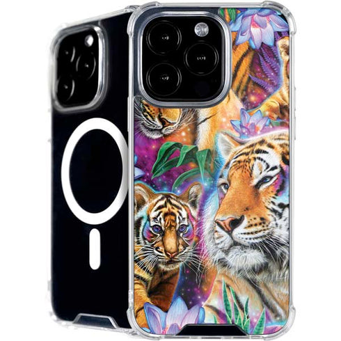 Daydream Galaxy Tigers by Sheena Pike iPhone 16 Pro Max MagSafe Case