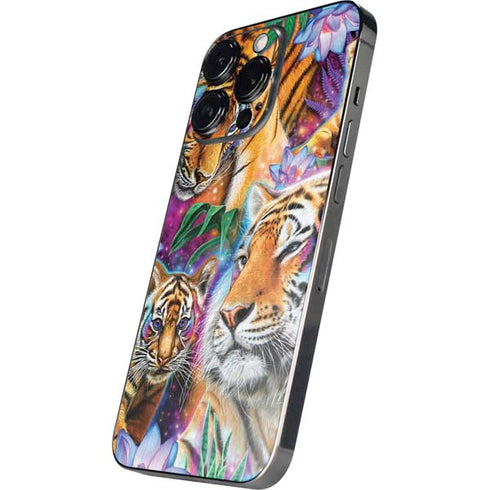 Daydream Galaxy Tigers by Sheena Pike iPhone 16 Pro Max Skin
