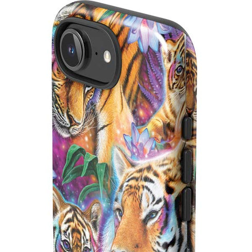 Daydream Galaxy Tigers by Sheena Pike iPhone 16e Impact Case
