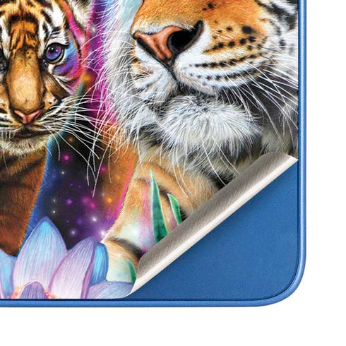 Daydream Galaxy Tigers by Sheena Pike Moto G Play 4G (2024) Skin