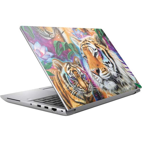 Daydream Galaxy Tigers by Sheena Pike HP ZBook Fury 16 G10 Skin