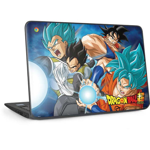 Dragon Ball Super Goku Vegeta Super Ball HP Chromebook Skin