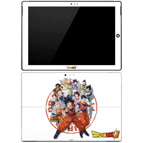 Dragon Ball Super Group Surface Pro 3 Skin