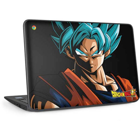 Dragon Ball Super Goku HP Chromebook Skin