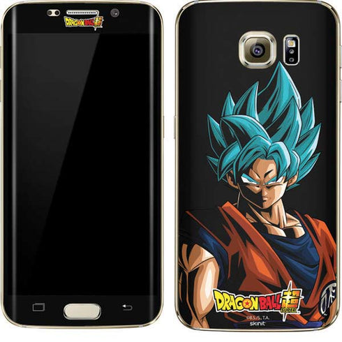 Dragon Ball Super Goku Galaxy S7 Edge Skin