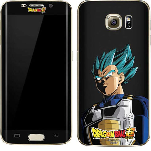 Dragon Ball Super Vegeta Galaxy S7 Edge Skin