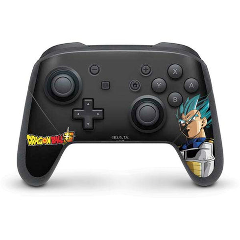 Dragon Ball Super Vegeta Nintendo Switch Pro Controller Skin