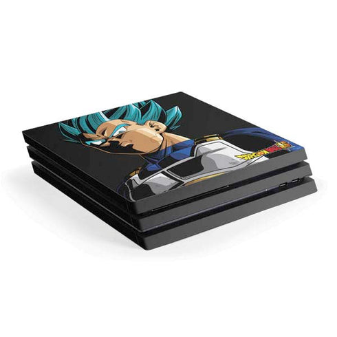 Dragon Ball Super Vegeta PS4 Pro Console Skin