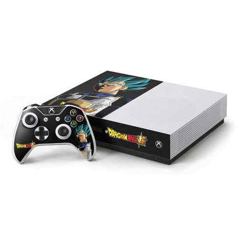Dragon Ball Super Vegeta Xbox One S Console and Controller Bundle Skin