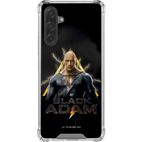 DC Comics Black Adam Movie Art Charcater Galaxy A17 Clear Case