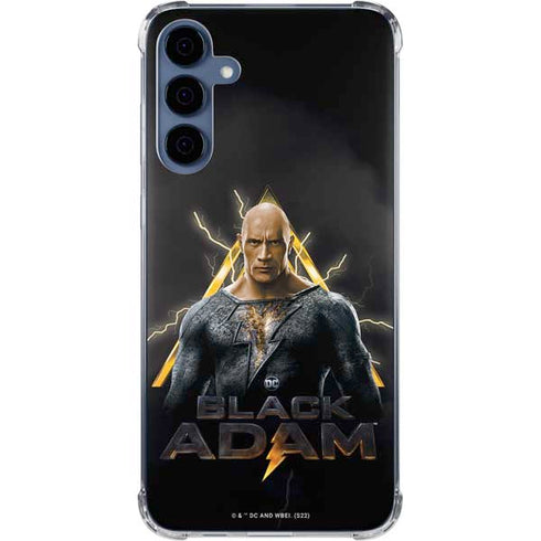 DC Comics Black Adam Movie Art Charcater Galaxy A35 5G Clear Case