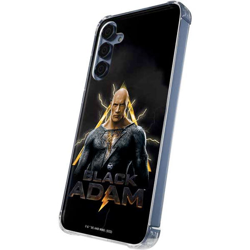DC Comics Black Adam Movie Art Charcater Galaxy A35 5G Clear Case