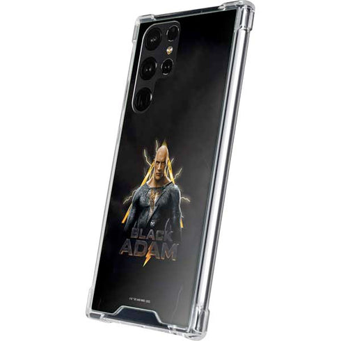 DC Comics Black Adam Movie Art Charcater Galaxy S23 Ultra Clear Case