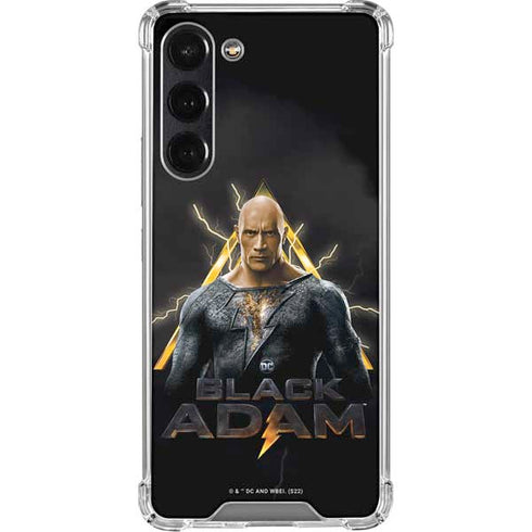 DC Comics Black Adam Movie Art Charcater Galaxy S24 FE Clear Case