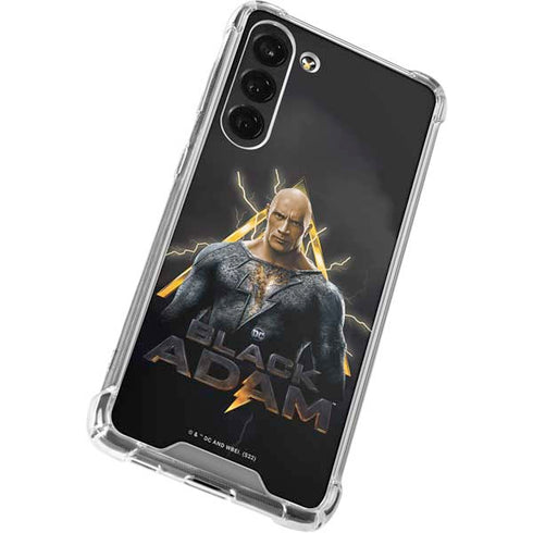 DC Comics Black Adam Movie Art Charcater Galaxy S24 FE Clear Case