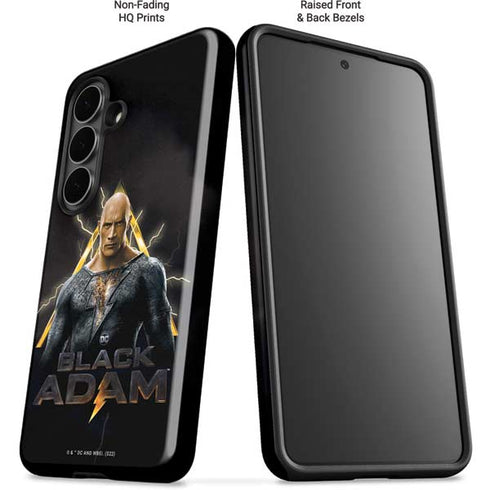 DC Comics Black Adam Movie Art Charcater Galaxy S26 Plus Impact Case