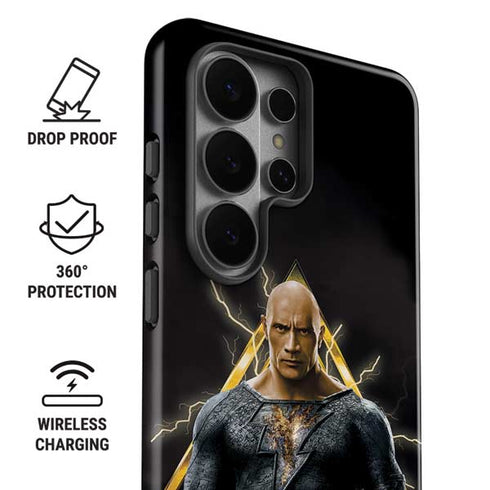 DC Comics Black Adam Movie Art Charcater Galaxy S26 Ultra Impact Case
