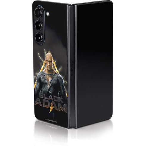DC Comics Black Adam Movie Art Charcater Galaxy Z Fold5 5G Skin