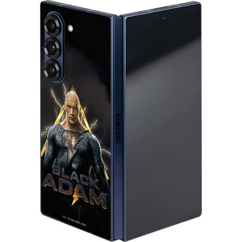 DC Comics Black Adam Movie Art Charcater Galaxy Z Fold6 Skin