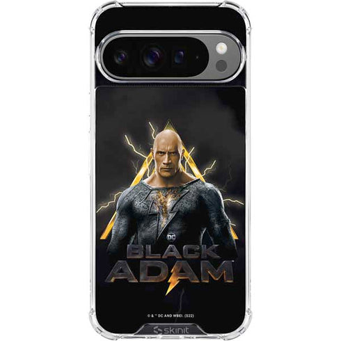 DC Comics Black Adam Movie Art Charcater Google Pixel 10 Pro XL Clear Case