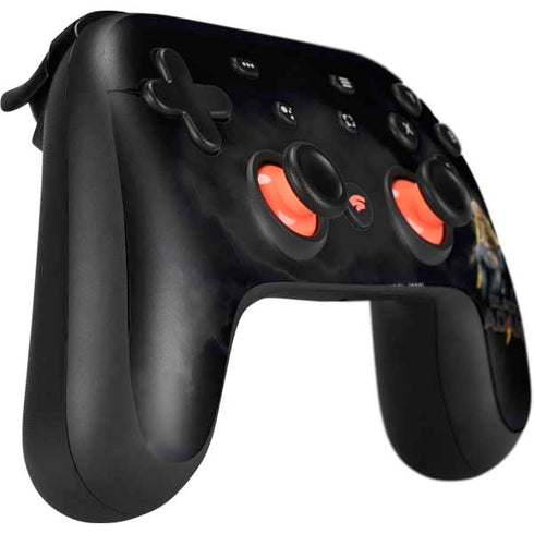 DC Comics Black Adam Movie Art Charcater Google Stadia Controller Skin
