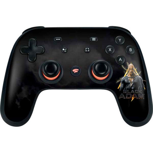 DC Comics Black Adam Movie Art Charcater Google Stadia Controller Skin