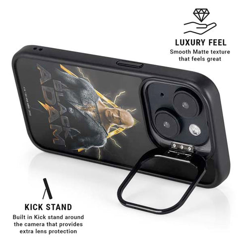 DC Comics Black Adam Movie Art Charcater iPhone 14 Kickstand Case