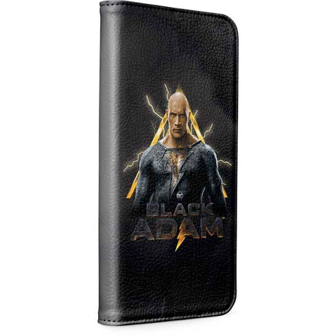 DC Comics Black Adam Movie Art Charcater iPhone 15 Plus Folio Case