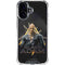 DC Comics Black Adam Movie Art Charcater iPhone 16 Clear Case