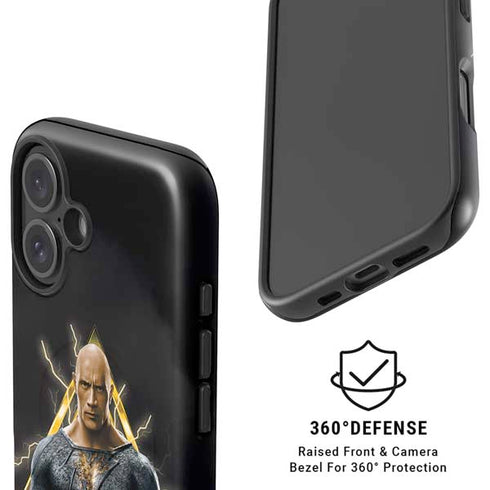 DC Comics Black Adam Movie Art Charcater iPhone 16 Magsafe Impact Case
