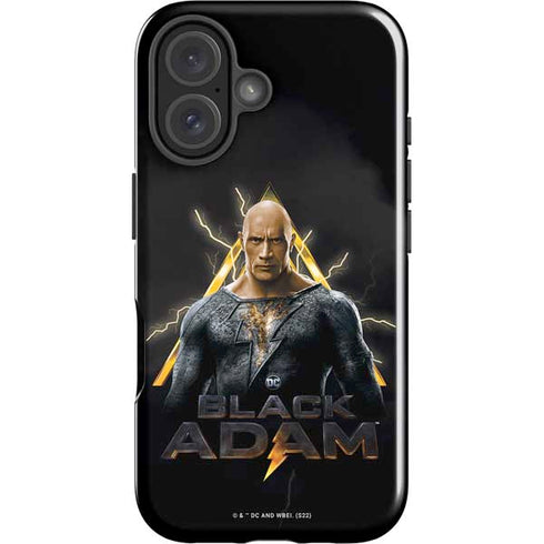 DC Comics Black Adam Movie Art Charcater iPhone 16 Plus Impact Case