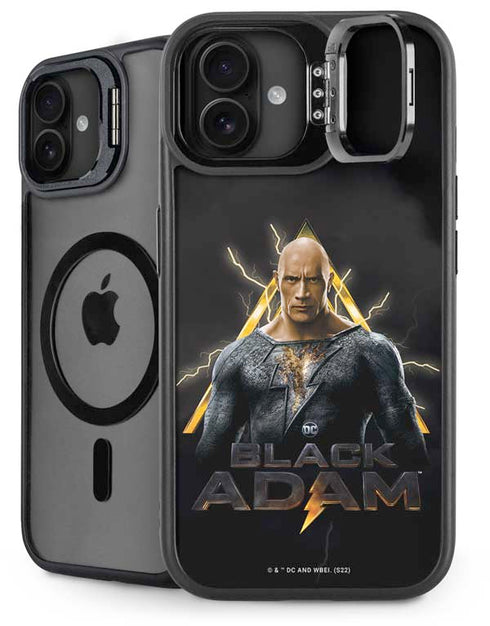 DC Comics Black Adam Movie Art Charcater iPhone 16 Plus Kickstand Case