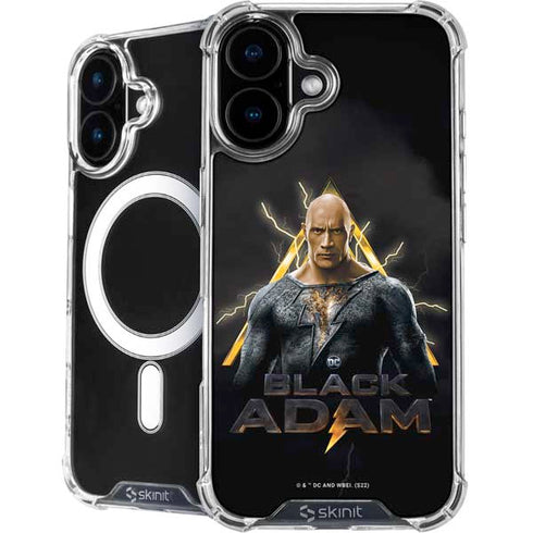 DC Comics Black Adam Movie Art Charcater iPhone 16 Plus MagSafe Case