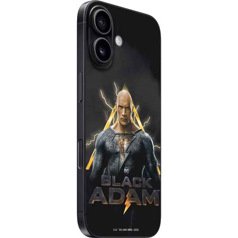 DC Comics Black Adam Movie Art Charcater iPhone 16 Plus Skin