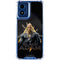 DC Comics Black Adam Movie Art Charcater Moto G Play 4G (2024) Clear Case