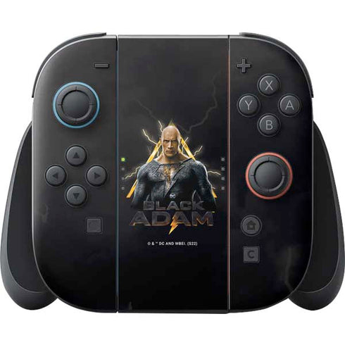 DC Comics Black Adam Movie Art Charcater Nintendo Skins