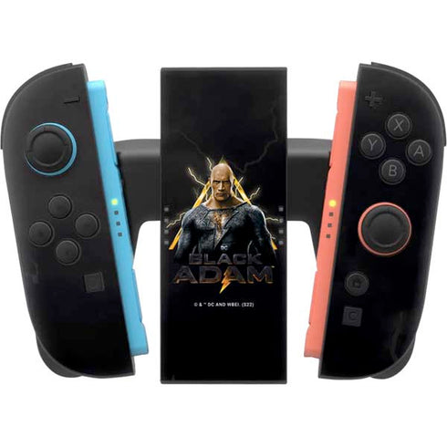 DC Comics Black Adam Movie Art Charcater Nintendo Switch 2 (2025) Joy-Con Controller Skin