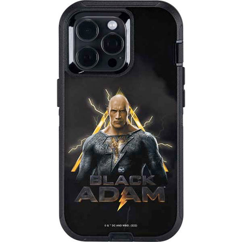DC Comics Black Adam Movie Art Charcater Otterbox Defender iPhone Skin