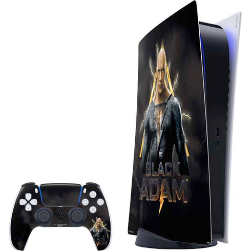 DC Comics Black Adam Movie Art Charcater PlayStation PS5 Skins