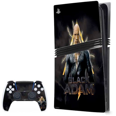 DC Comics Black Adam Movie Art Charcater PlayStation PS5 Skins