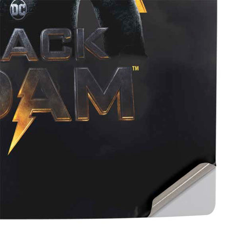 DC Comics Black Adam Movie Art Charcater PS5 Pro Console Skin